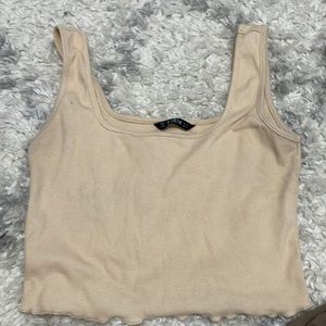 cropped tank top SHEIN